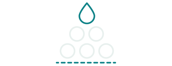 Circuit board icon. Flow offers high-volume pure waterjet cutting applications.