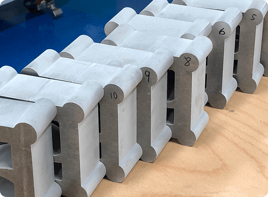 Thick and thin cut materials by waterjet