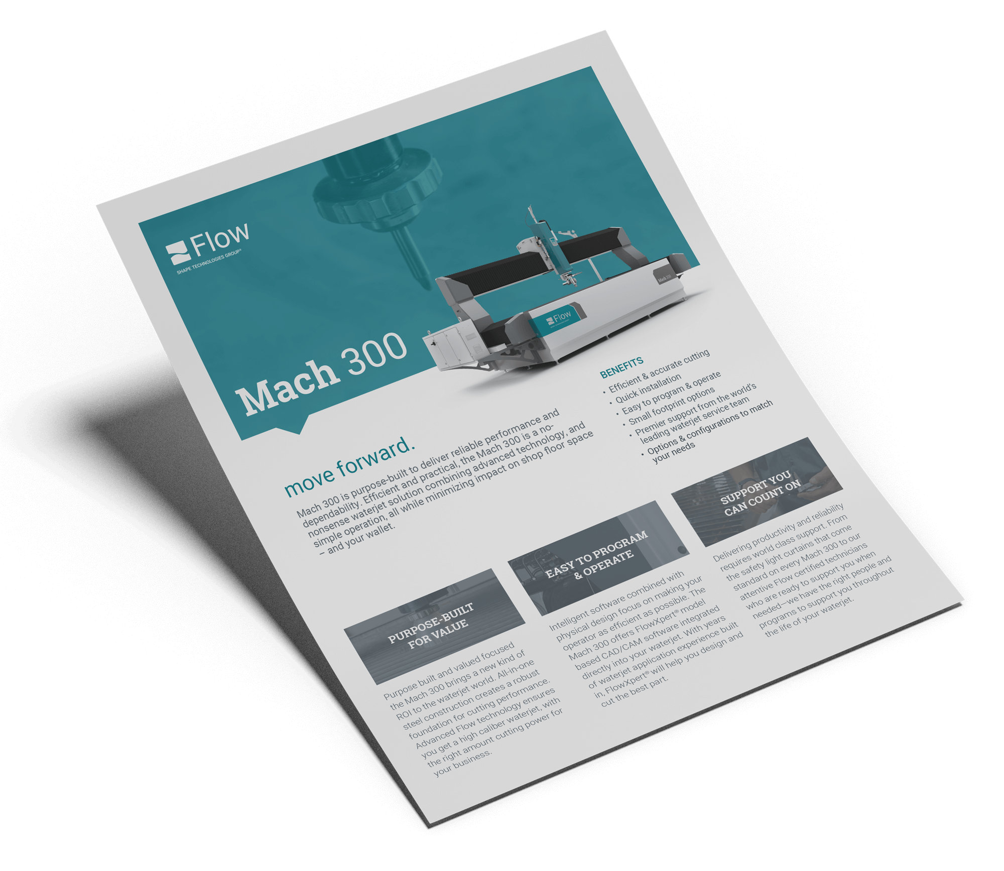photo rendering of the Mach 300 datasheet