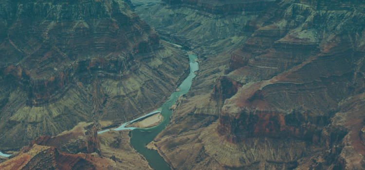 Image of the Colorado River in the Grand Canyon