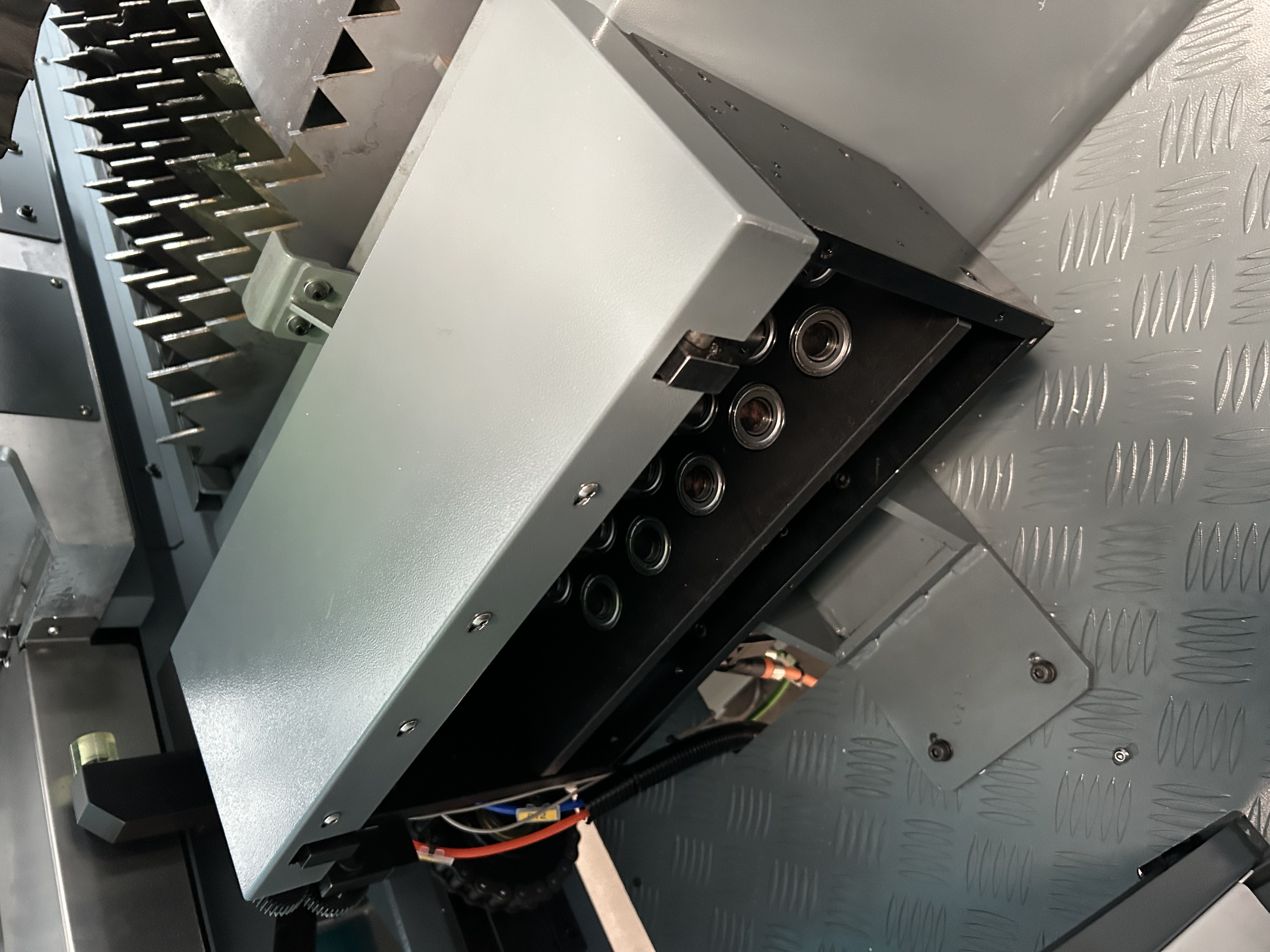 automatic nozzle changer
